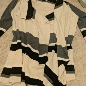 Ann Taylor Loft color block sweater